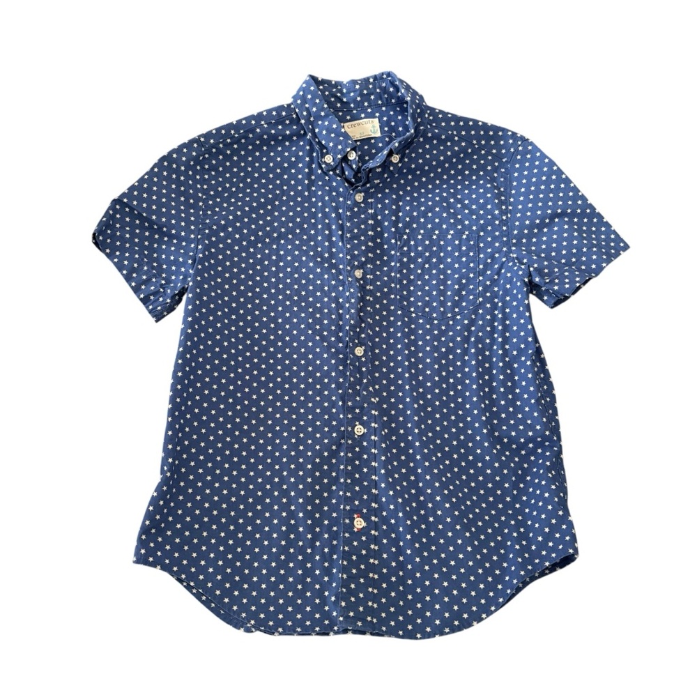 Crewcuts Button-Down Shirt Star Print Size 12